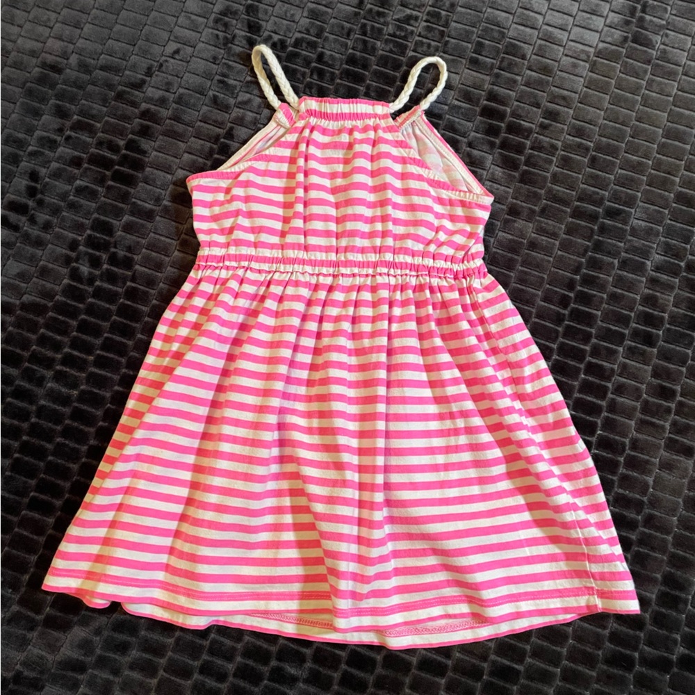 5 for $20-Carter’s striped dress with roping-size 4T. Great used condition - Picture 8 of 10